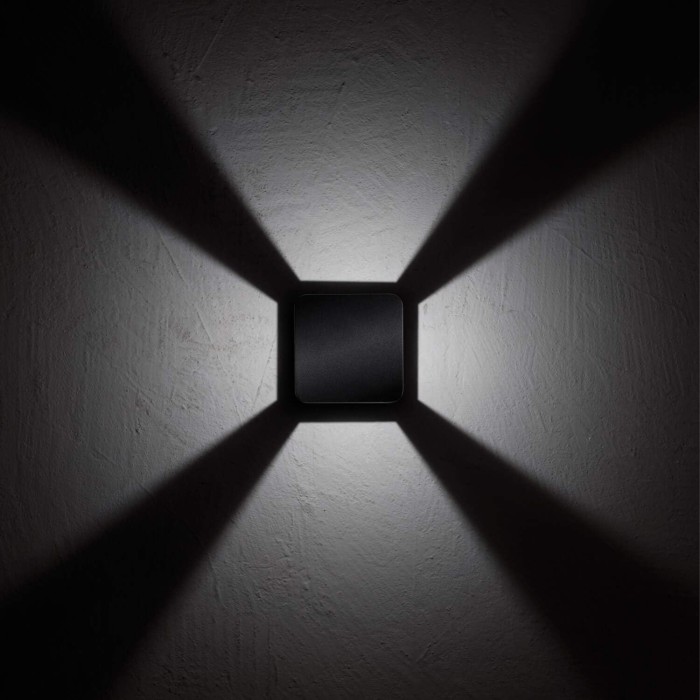 Wlo altair square 9w 4k omni wall light