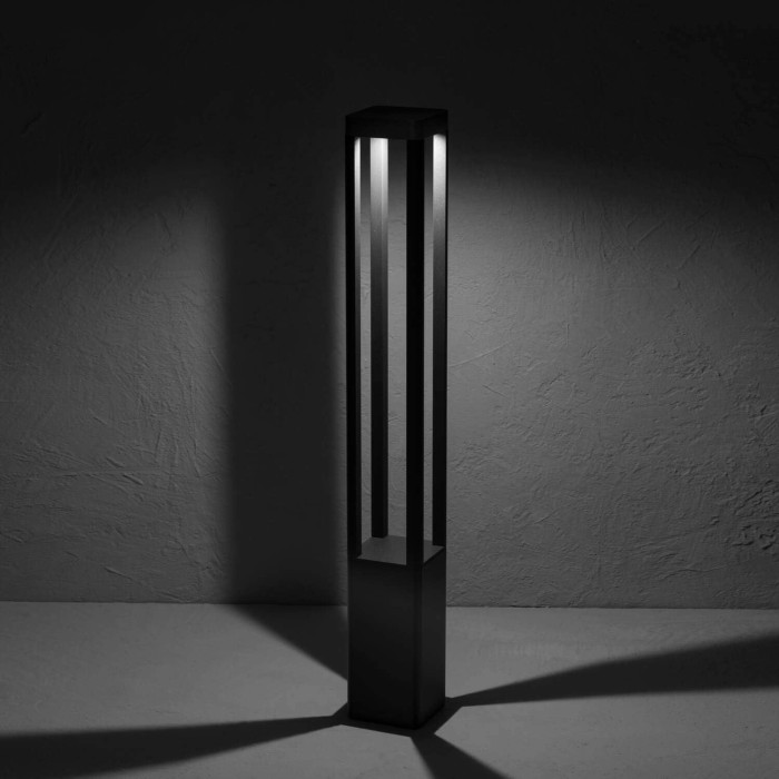 Wlo altair bld sq 9w 3k omni bollard