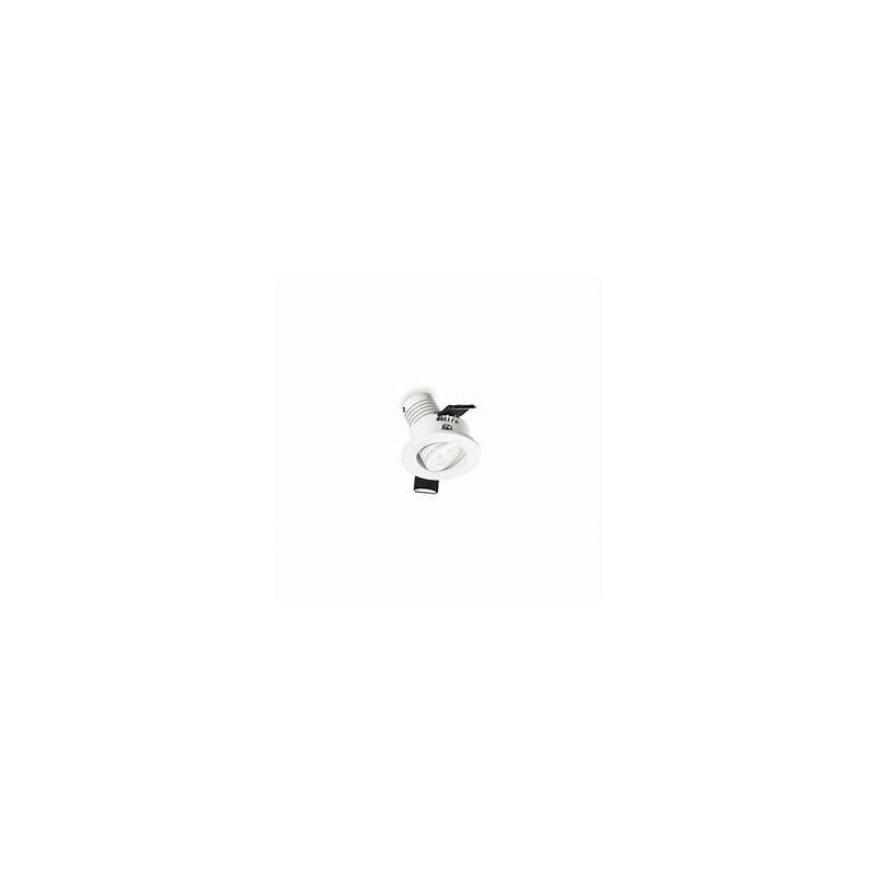 Gea luce Faretto alluminio bianco 3w led 4000k Gea luce Faretto alluminio bianco 3w led 4000k
