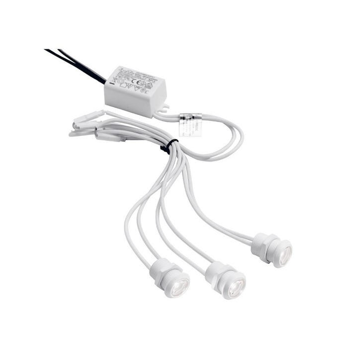 Gealuce Spotlight white aluminum. 5w led. 4000k.