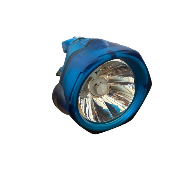 Lanterna LED Portatile Antiurto in ABS Rivestito, Alta Luminosità - Impermeabile, Lunga Autonomia, Maniglia Girevole