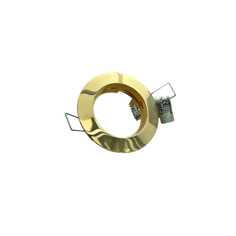 Basic recessed spotlight 230v fixed par16 50w d80 gold c.50 Basic recessed spotlight 230v fixed par16 50w d80 gold c.50