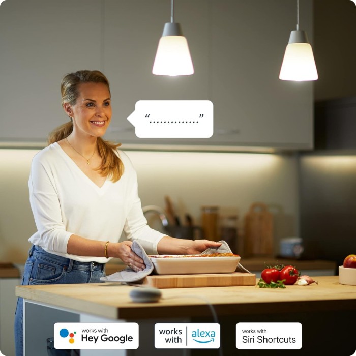 WiZ Dimmable Frosted Drop Light Bulb 60W E27 - Dimmable Light, Smart Control and Elegant Design