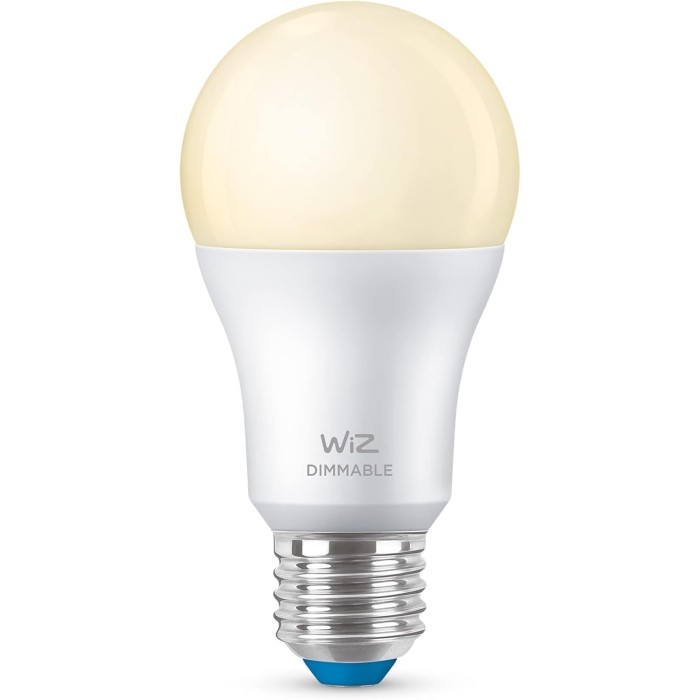 WiZ Dimmable Frosted Drop Light Bulb 60W E27 - Dimmable Light, Smart Control and Elegant Design