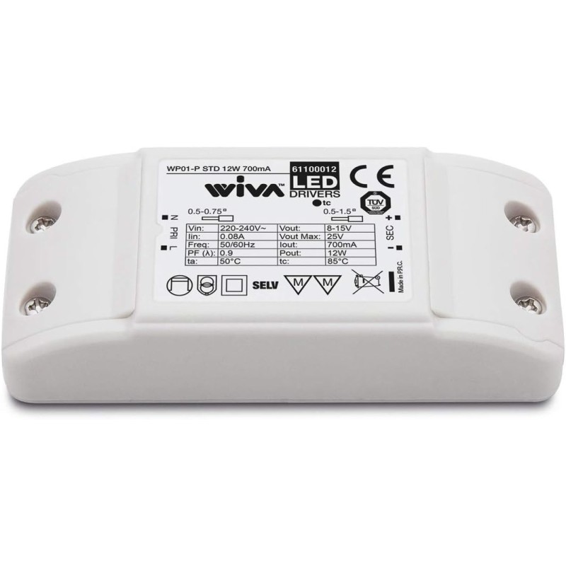 Driver wp01-p STD 12W 700mA Driver wp01-p STD 12W 700mA