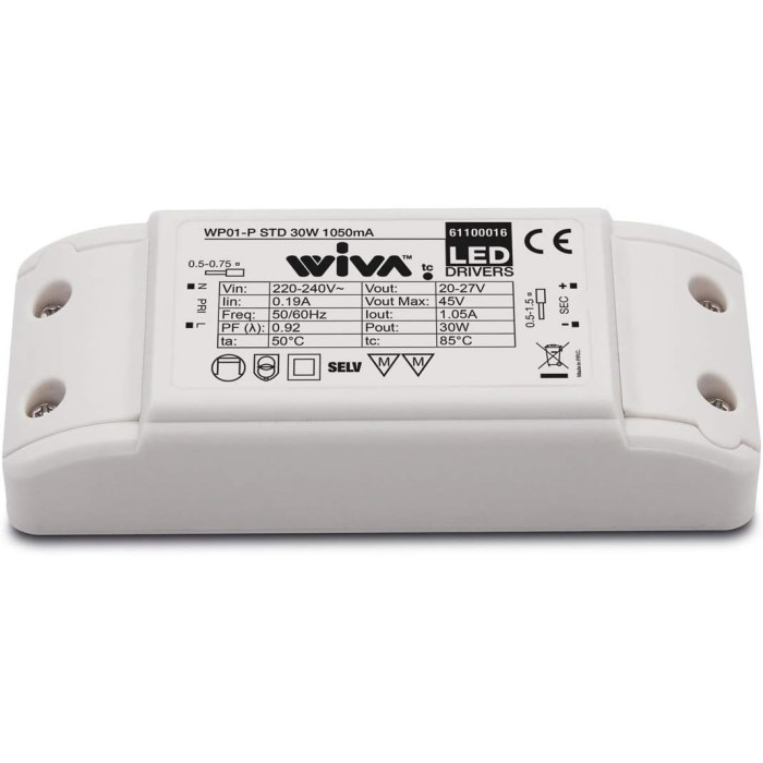Driver Wp01-p std 30w 1050ma