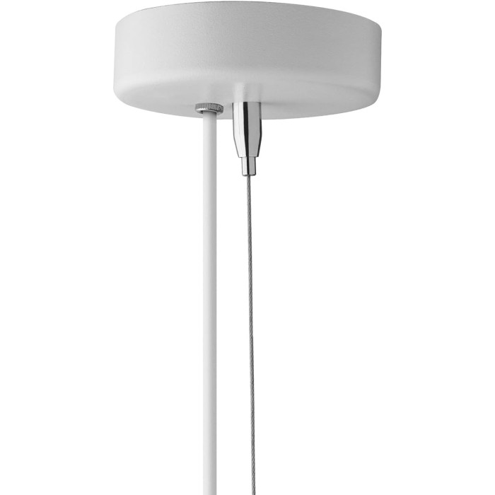 Lampada sospesa Pedder Gear 15 W nw Bianco