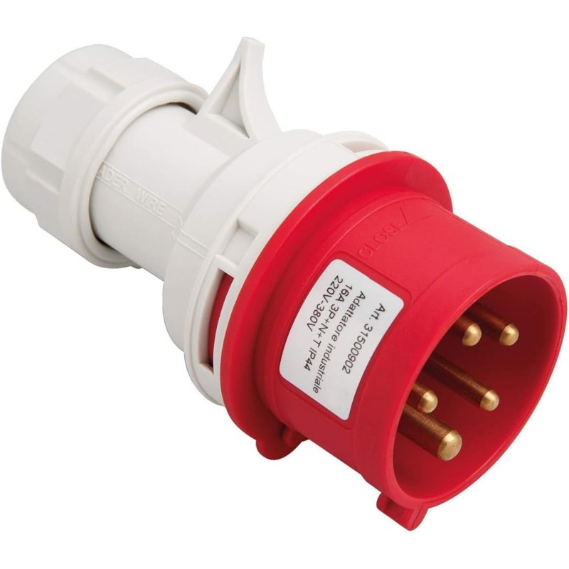 Industrial plug ip44 3p+n+t.220/3 Industrial plug ip44 3p+n+t.220/3