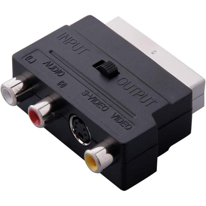 Audio-video in/out scart adapter Audio-video in/out scart adapter