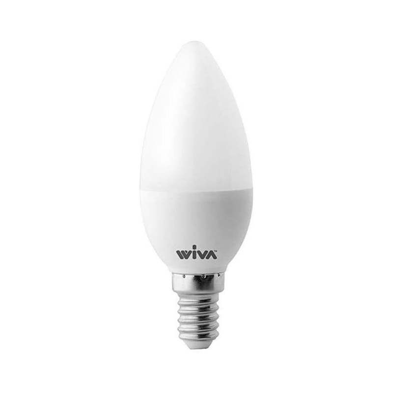 LED Lamp – Basic LED Lamp Olive E14 6 W 4000 K Opal LED Lamp – Basic LED Lamp Olive E14 6 W 4000 K Opal