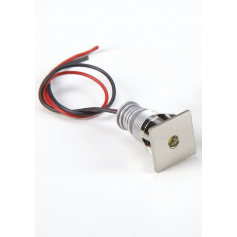 Egoluce LED spotlight dot square 1w 4000k Egoluce LED spotlight dot square 1w 4000k