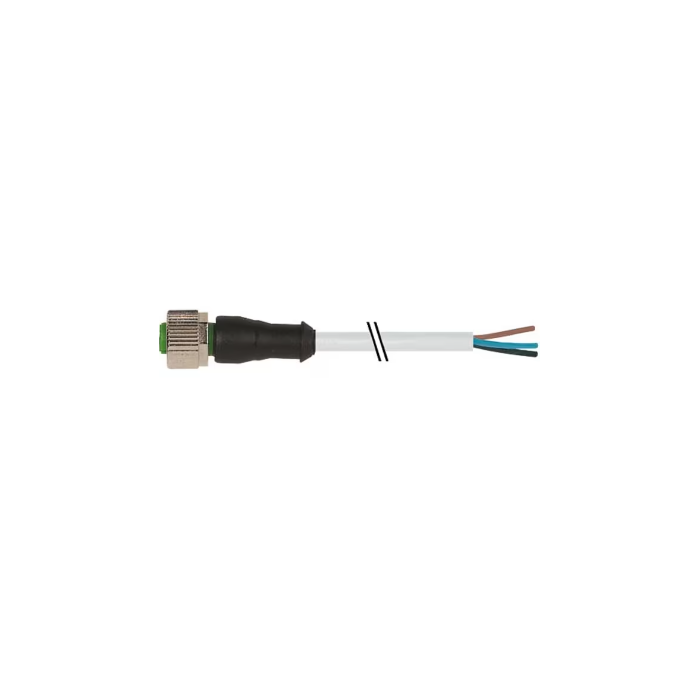 M12 female 0? 4 poles with cable