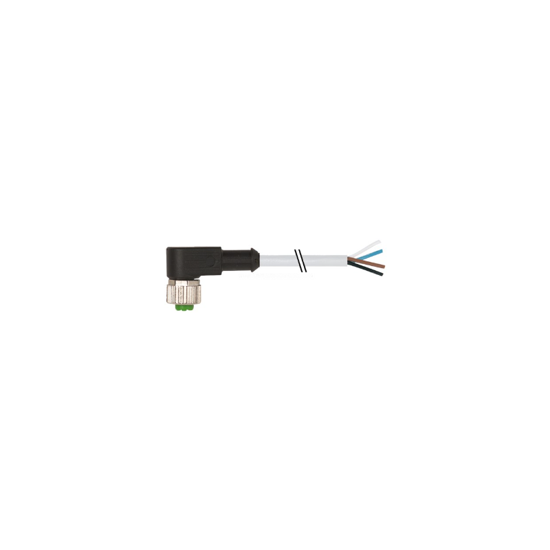 M12 female 90° with cable M12 female 90° with cable