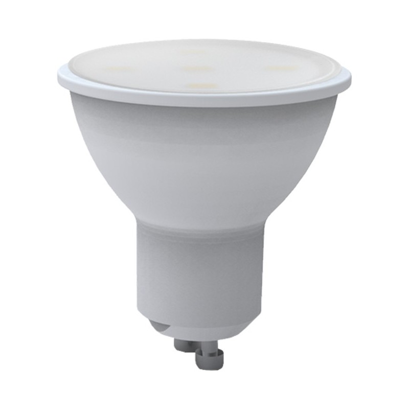 Lampada LED Spot GU10 7W, Luce Naturale 4000K, Ampio Angolo 100°, Colore Bianco Lampada LED Spot GU10 7W, Luce Naturale 4000K, Ampio Angolo 100°, Colore Bianco
