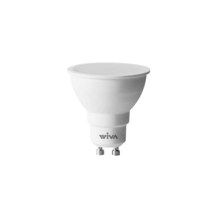 LED Spot Lamp GU10 9W, Warm Light 3000K, Wide Angle 100°, White Color