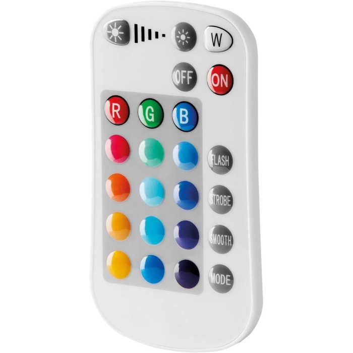 LED Spot Lamp GU10 Satin 5W, RGB+W Multicolor and White Light, Satin Color