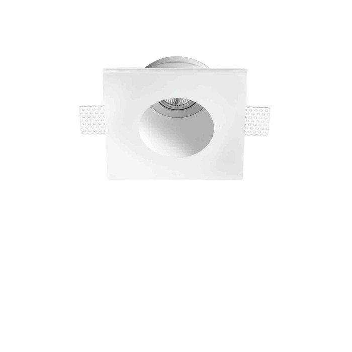 Panzeri East XGR1027 Adjustable Recessed Spotlight in Plaster with Concealed Frame and GU10 Socket