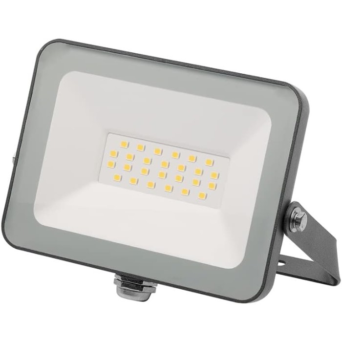 LED SMD Projector 20W 1640lm 4000K IP65 – Mini Projector Grey