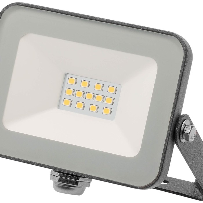 Proiettore LED SMD 20W 1640lm 4000K IP65 – Mini Proiettore Grigio