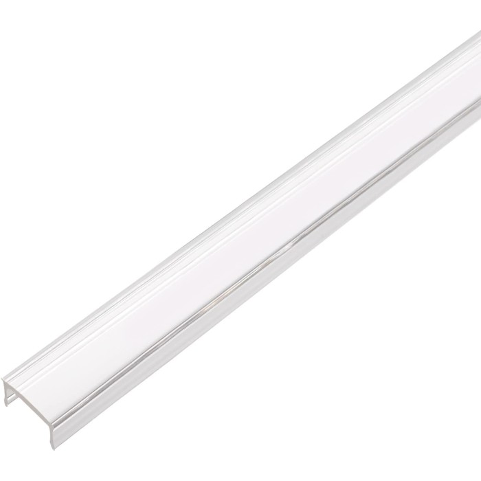 WPL Profile Clear Screen 2 m - Transparent Screen for LED Profiles