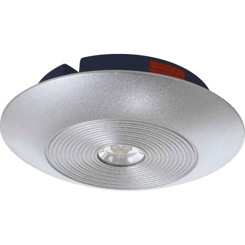 Osram S 830 3000 - Lampada LED da Incasso, 3000K, 80° in Argento Osram S 830 3000 - Lampada LED da Incasso, 3000K, 80° in Argento