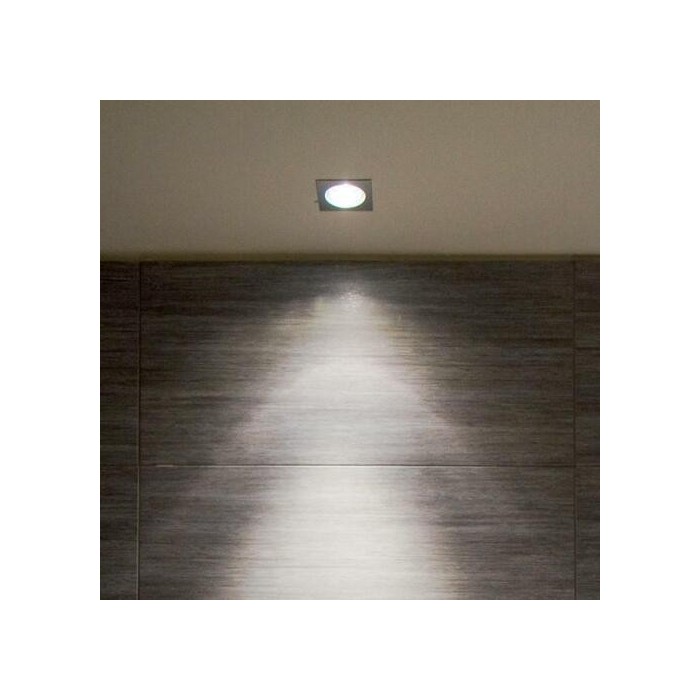 Viabizzuno M1 Small Adjustable GU10 White - Flexible and Modern Ceiling Lamp