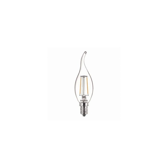Lampadina Wire LED Flame E14 4W Clear - Luce Calda, Design Elegante e Risparmio Energetico