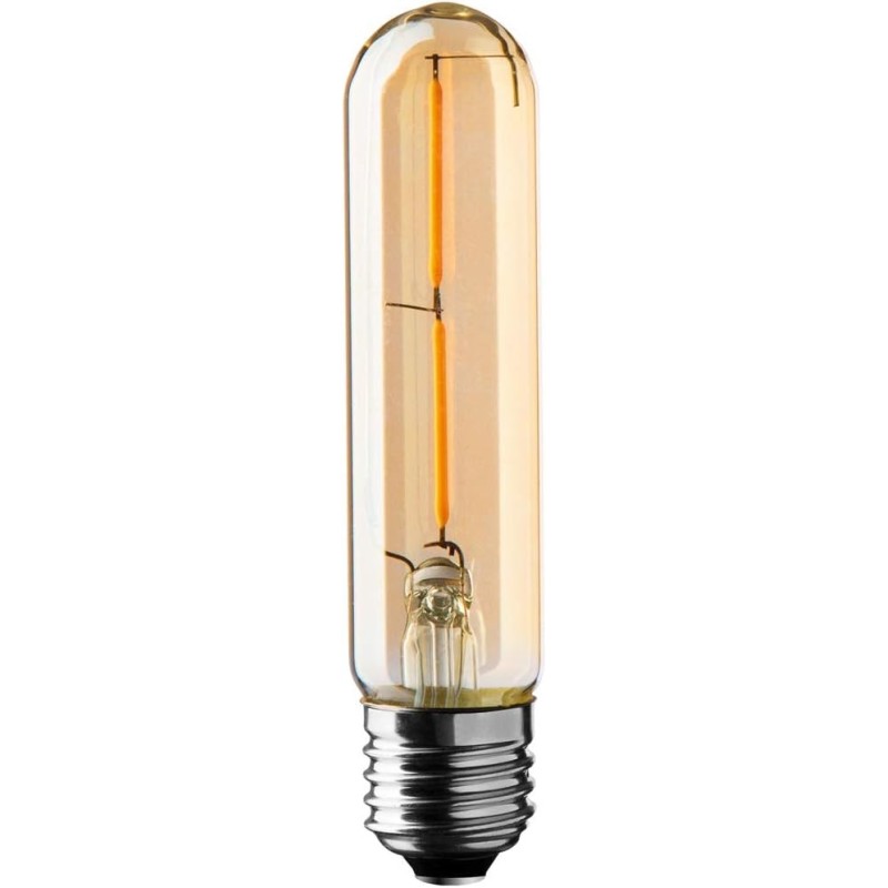 Wire LED Tubular Antique E27 Bulb - Vintage Style, Warm Light and Energy Saving Wire LED Tubular Antique E27 Bulb - Vintage Style, Warm Light and Energy Saving