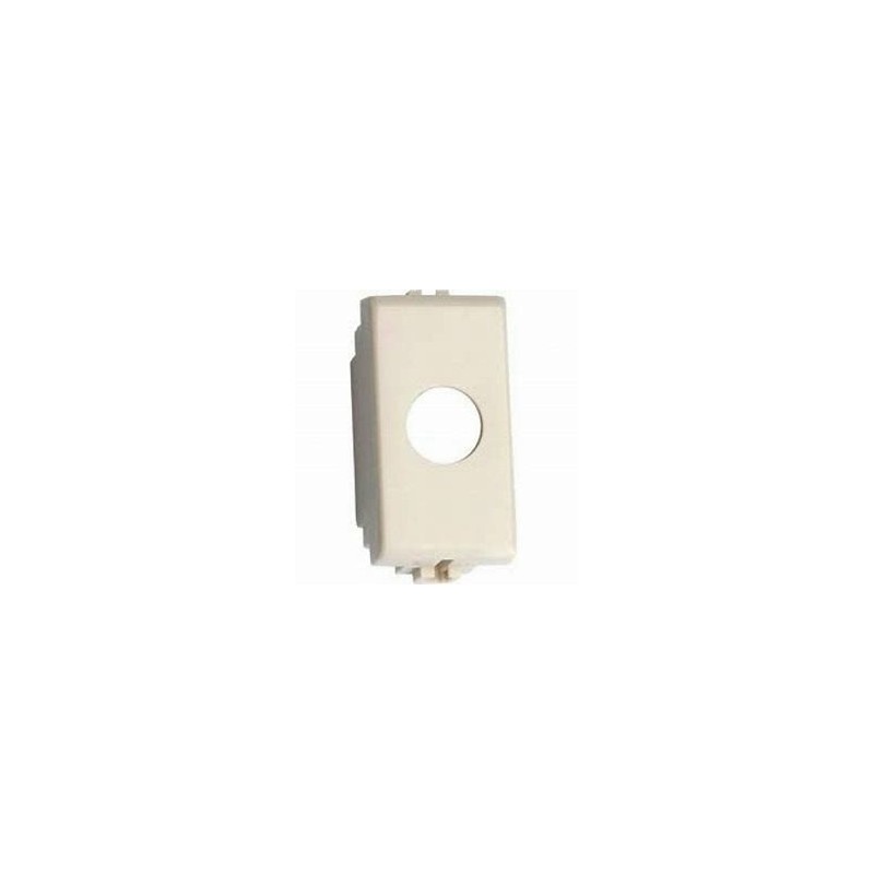 ABB Mylos A1ABMB 1 Hole Adapter - White ABB Mylos A1ABMB 1 Hole Adapter - White