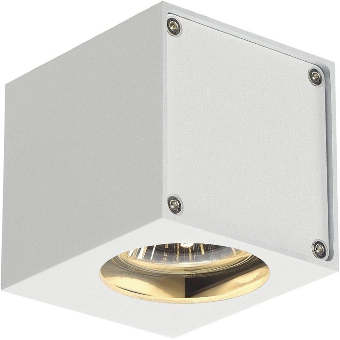 Altra Dice WL-1 LED Wall Lamp, Modern Square Design, Matt White Color