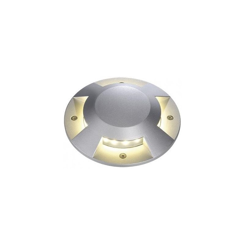 SLV 227374 Big LED Plot Round 4 Beam – Outdoor Lamp for Ceiling, Wall and Floor, Silver Grey, SLV 227374 Big LED Plot Round 4 Beam – Outdoor Lamp for Ceiling, Wall and Floor, Silver Grey,