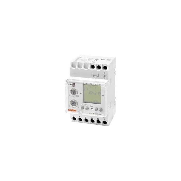 Gewiss GW96891 1SC 230V Twilight Switch – Automatic Management of External Lighting