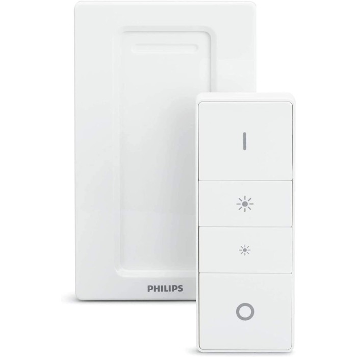 Philips Lighting Dimmer Switch – Telecomando per Controllo Illuminazione Smart, Versione 2018, Bianco