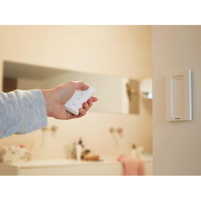 Philips Lighting Dimmer Switch – Smart Lighting Control Remote, 2018 Version, White