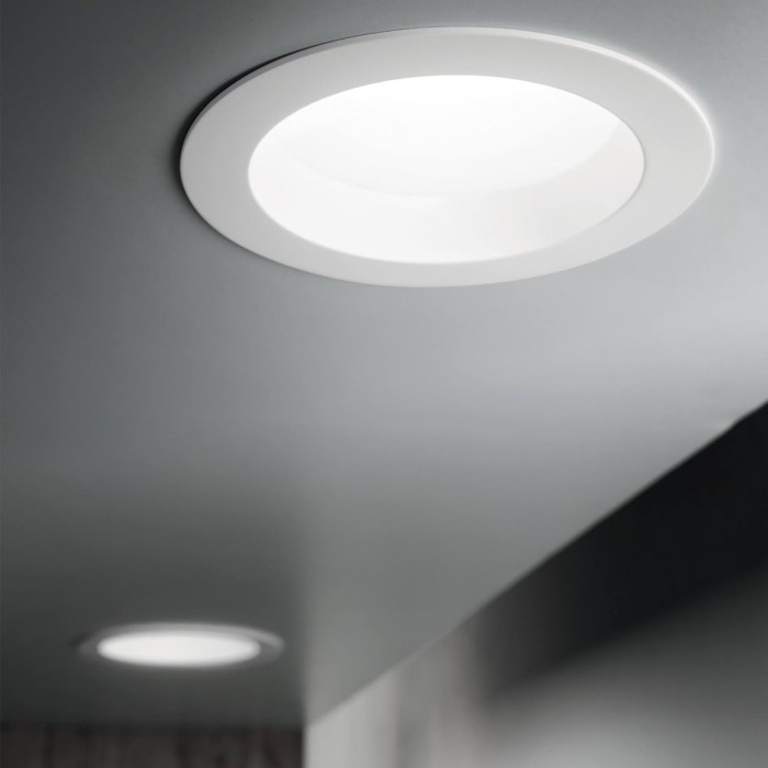LED Recessed Spotlight Basic Wide 30W 3000K – Ideal-Lux