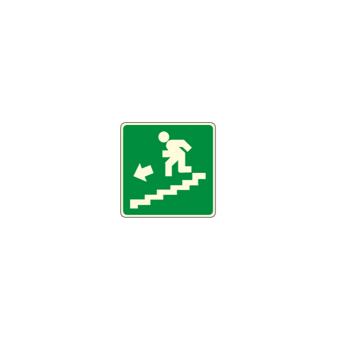 Illuminated/safety sign, 230 mm side