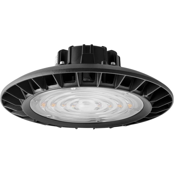 Aral S 100W Projector - 4000K NW, 90° Beam Angle, Black