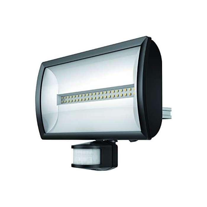 Theben LED Strahler + Motion Sensor theLeda EC30 BK - 4000K, Black