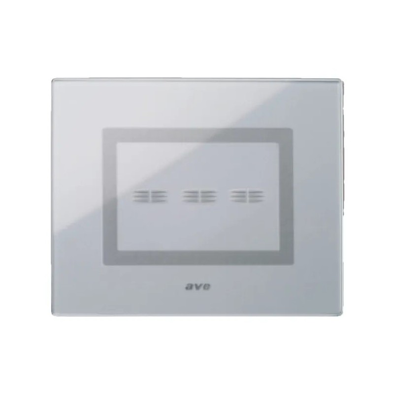 Veratouch Plate Silver Grey 3 Controls Veratouch Plate Silver Grey 3 Controls