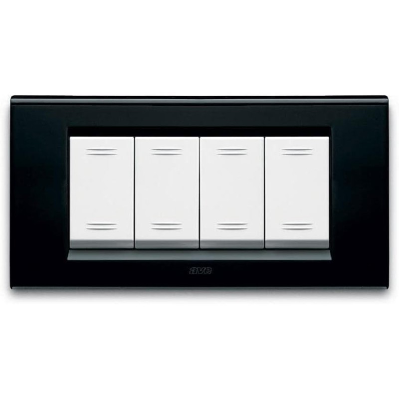 Zama45 4M Glossy Black Plate - Elegant and Modern Design Zama45 4M Glossy Black Plate - Elegant and Modern Design