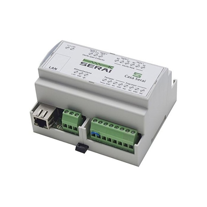 SCS/4 - Serai Home Supervision Module with 4 Inputs and 4 Outputs