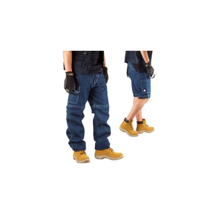 Kappa shortenable jeans size L