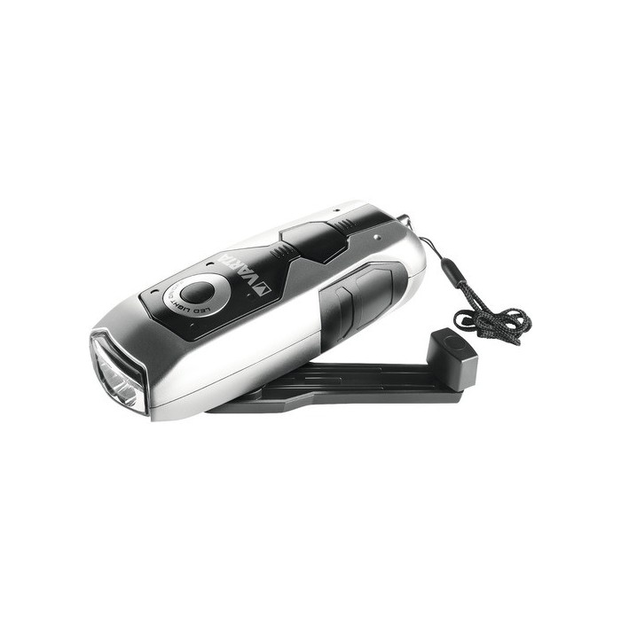 Varta LED Dynamo Torch Active Dynamo Light Grey-Black