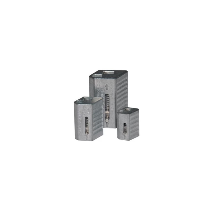 Yellow coil cable clamp Yellow coil cable clamp