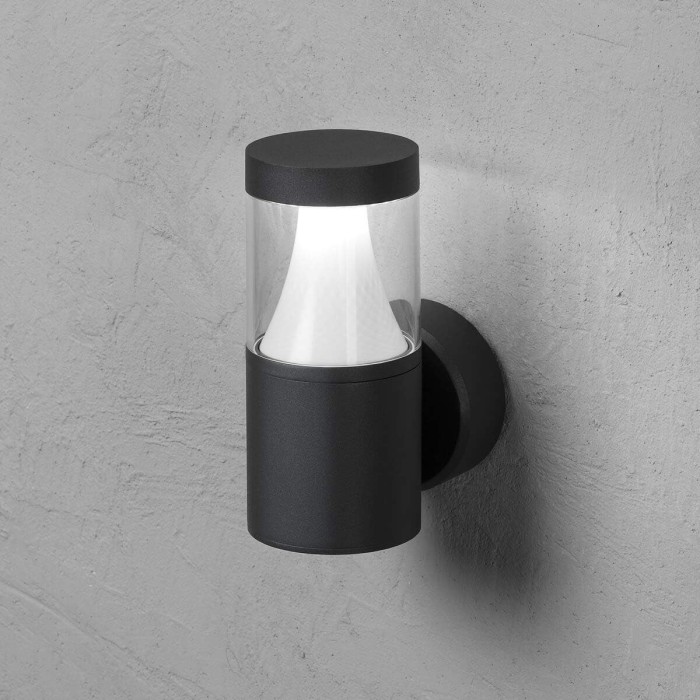 ATLAS Round 11W 3000K Wall Lamp - Single Emission LED Outdoor Lighting