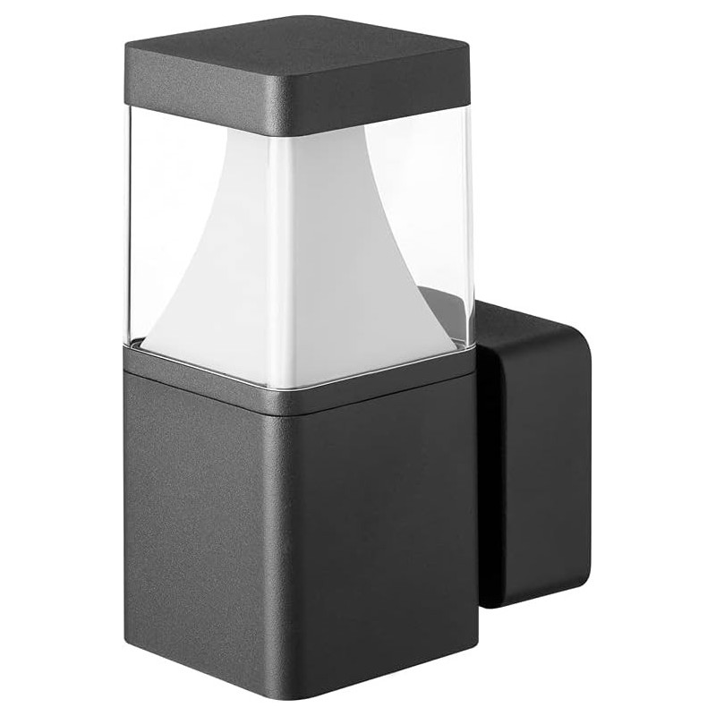 ATLAS Square 11W 3000K Wall Lamp - Single Emission LED Outdoor Lighting ATLAS Square 11W 3000K Wall Lamp - Single Emission LED Outdoor Lighting