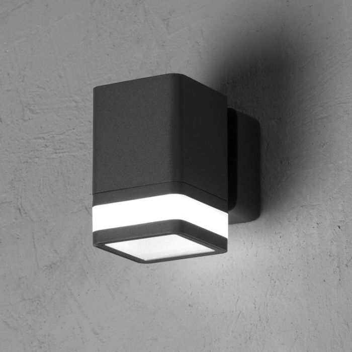 MIRACH Square 8W 3000K Single Emission Wall Lamp - Outdoor LED Lighting