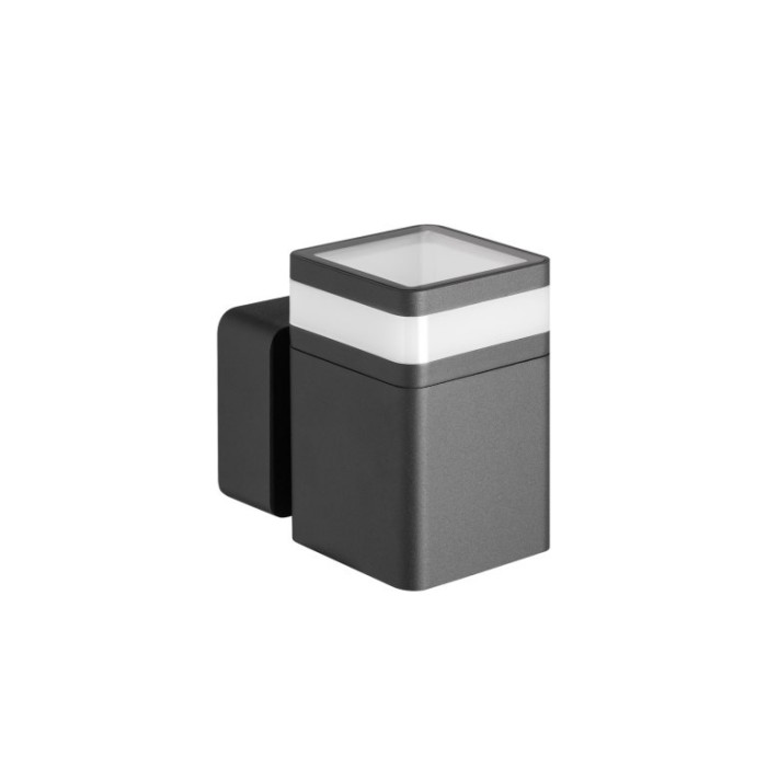 MIRACH Square 8W 3000K Single Emission Wall Lamp - Outdoor LED Lighting