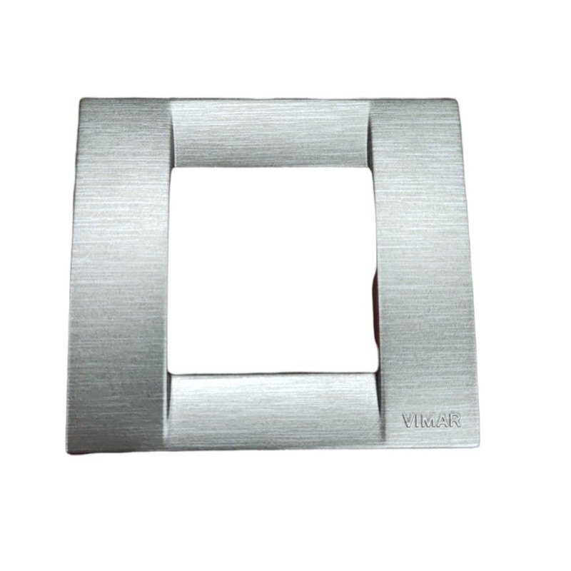 Vimar 17097.48 Placca Classica 1-2 Moduli Grigio Satinato Vimar 17097.48 Placca Classica 1-2 Moduli Grigio Satinato