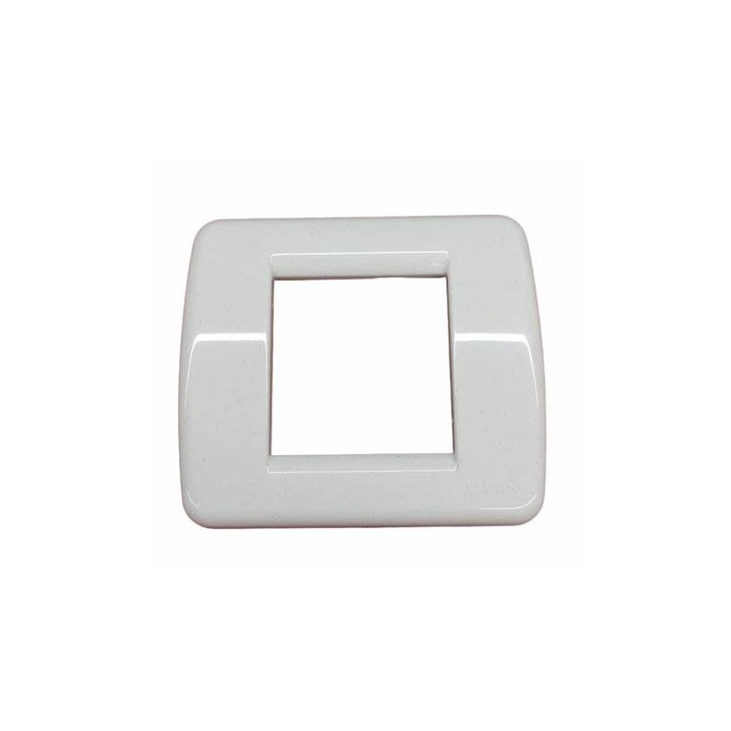 Vimar 17098.02 Placca Rondò 1-2 Moduli Bianco Grani Vimar 17098.02 Placca Rondò 1-2 Moduli Bianco Grani